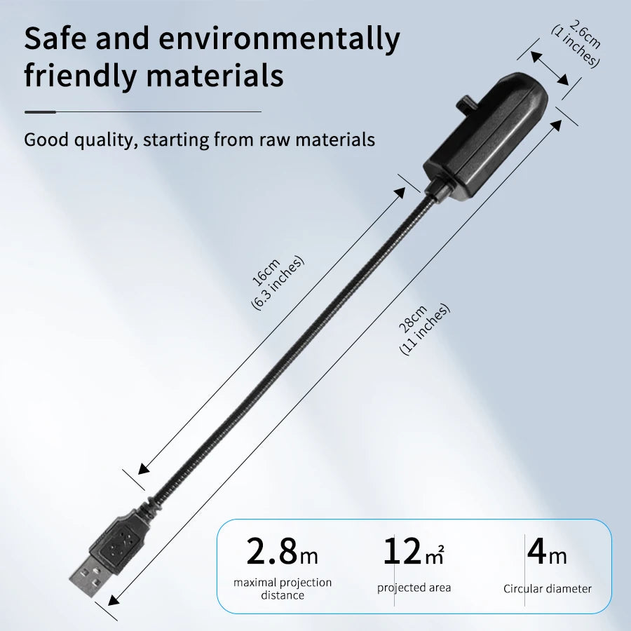 Halloween LED Projection Light | Pumpkin & Moon Atmosphere Lamp for Room Decor